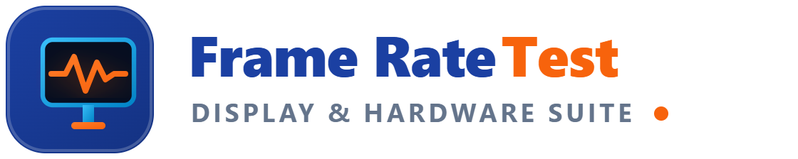 Frame Rate Test Logo